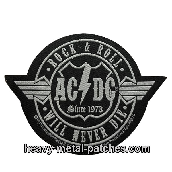 AC/DC - Rock `n Roll will never die Patch