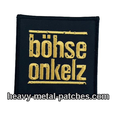 Böhse Onkelz - Logo Yellow Patch
