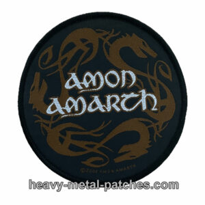 Amon Amarth - Dragons Circular Patch