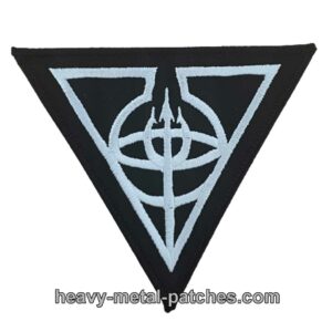 Apotheosis Omega - Triangle Logo white Patch