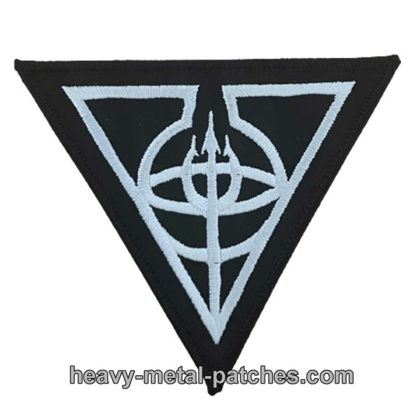 Apotheosis Omega - Triangle Logo white Patch