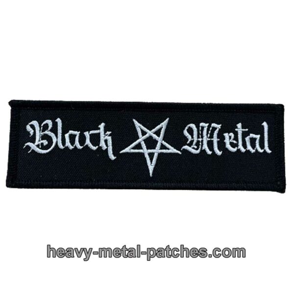 Black Metal - Pentagram Patch