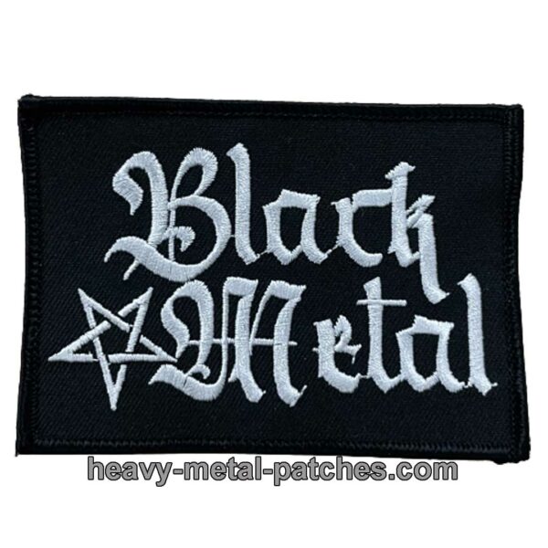 Black Metal - Pentagram Patch