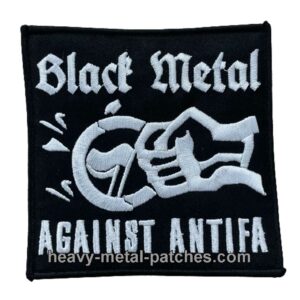 Black Metal against Antifa Patch