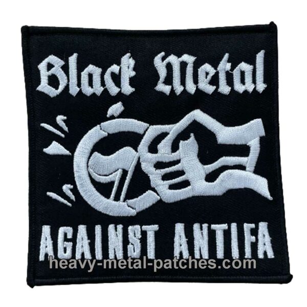 Black Metal against Antifa Patch