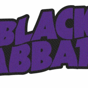 Black Sabbath - Logo Cut Out Patch