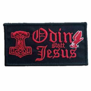 Odin statt Jesus Patch