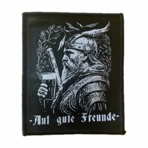 Auf gute Freunde Aufnäher / Patch