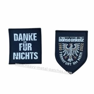 Böhse Onkelz - Frankfurt 2022 Aufnäher Patch