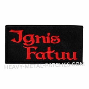 Ignis Fatuu - Logo Patch